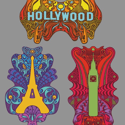 Psychedelic Stickers