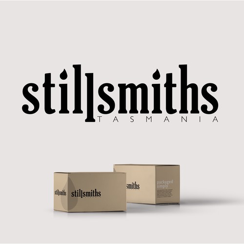 Logo concept for Stillsmiths Tasmania