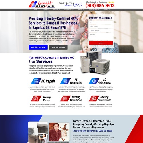 Cartwrite Website Design