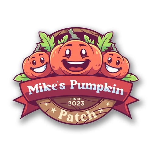 logo for Mike Pumpkin patch 