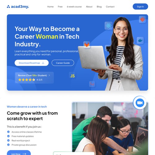 Landing Page