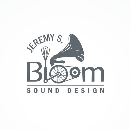 Logo for a sound designer.