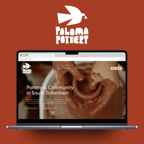 Paloma Pottery Website