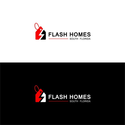 simple & creative logo for flash homes 