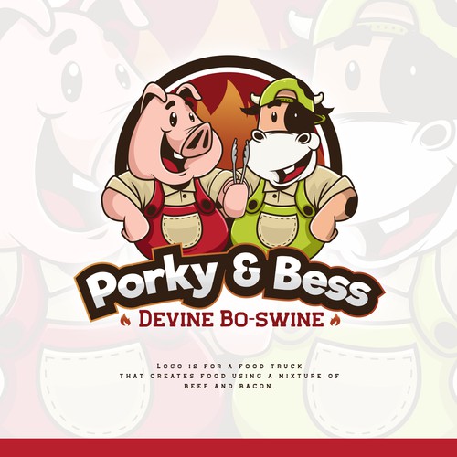 Porky and Bess Logo