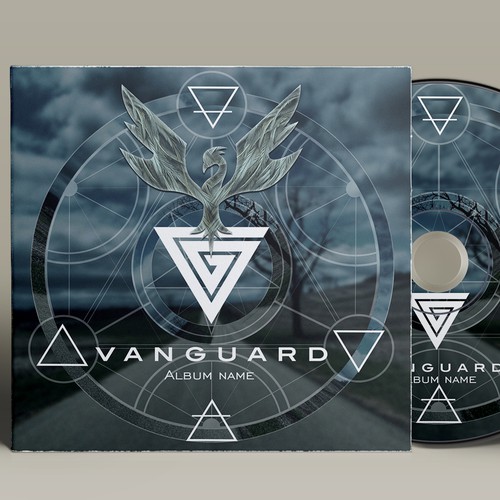 Design album cover for Vanguard