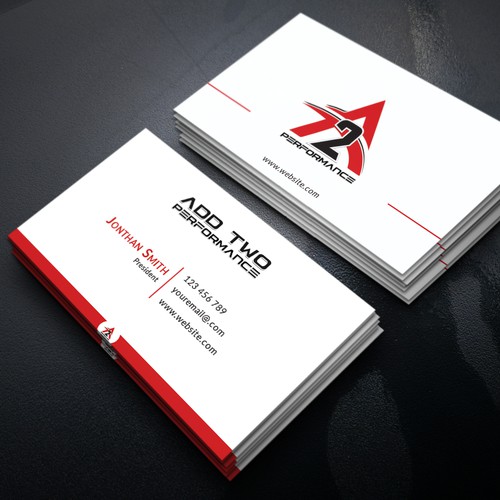Professional Athlete Performance business card