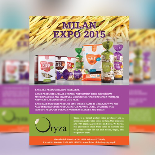 Oryza for expo 2015
