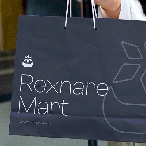 Rexnare Mart ✦ Minimal Logo & Branding Design
