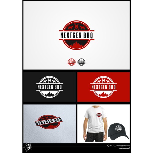 Clean, Sophisticated, Classic Logo for Up-and-Coming BBQ COMPANY inNYC!!!