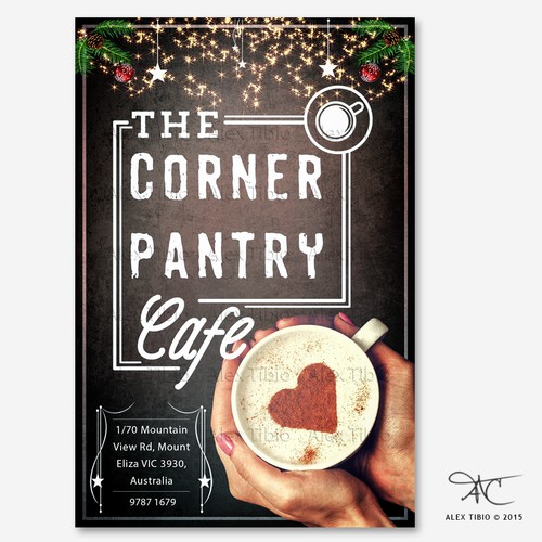 The Corner Pantry Flyer Design