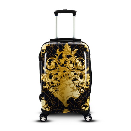 Baroque luggage design