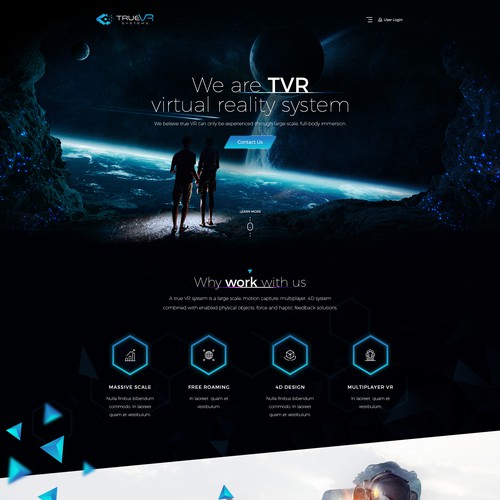Virtual Reality Web Design