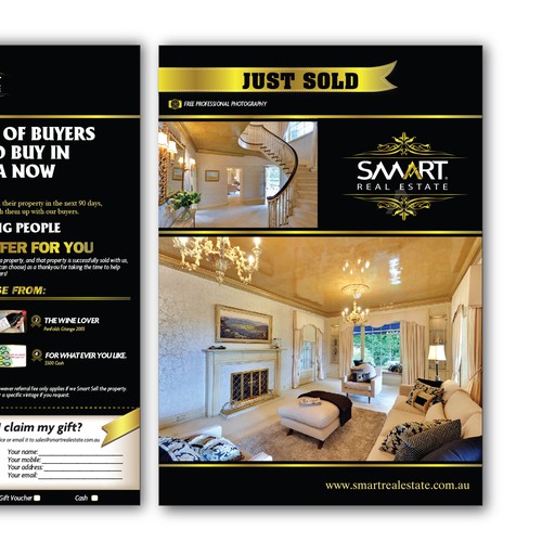 Smart Real Estate requires a double sided A5 flier