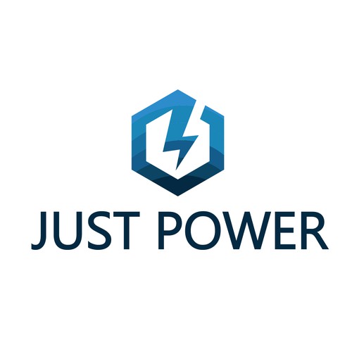 Simple Logo Concept about power