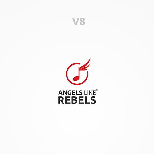 Angels Like Rebels: create a powerful logo for a talent discovery platform