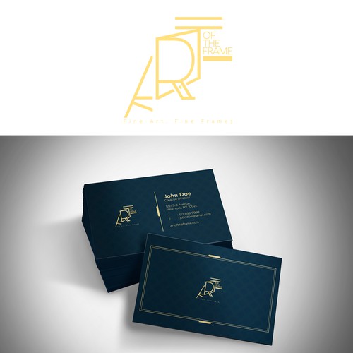 Art deco logo & bussiness card