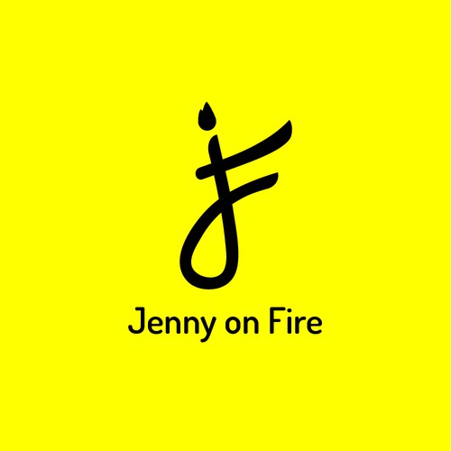 Logo Concept for Jenny on Fire