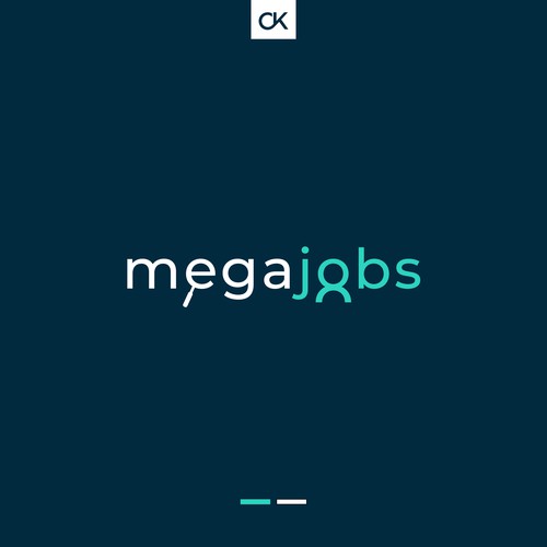 Clean logo for recruiting company