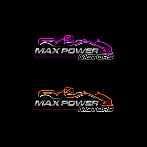 Logo Concept For Max Power Motors