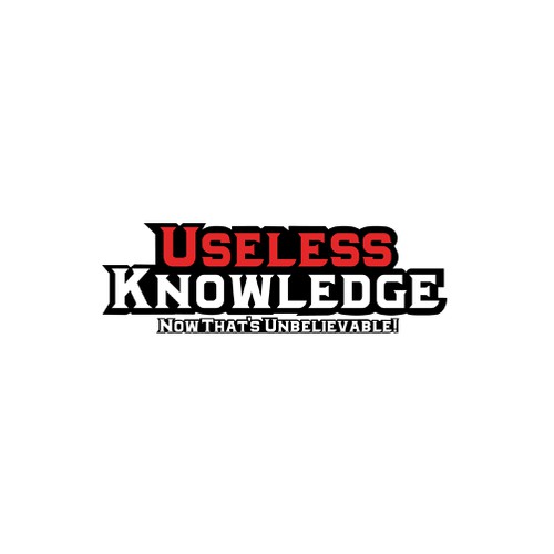 logo concept for useless knowledge