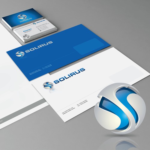 Help Solirus with a new logo and business card