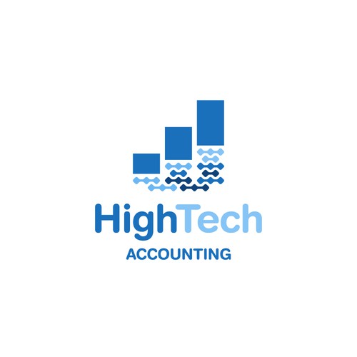 Logo for a High Tech Accounting Firm
