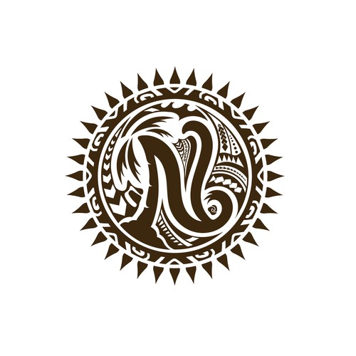 Hawaiian style logo