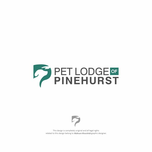 Pet Lodge of Pinehurst Logo Design