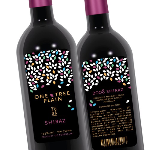 One Tree Plain wine label