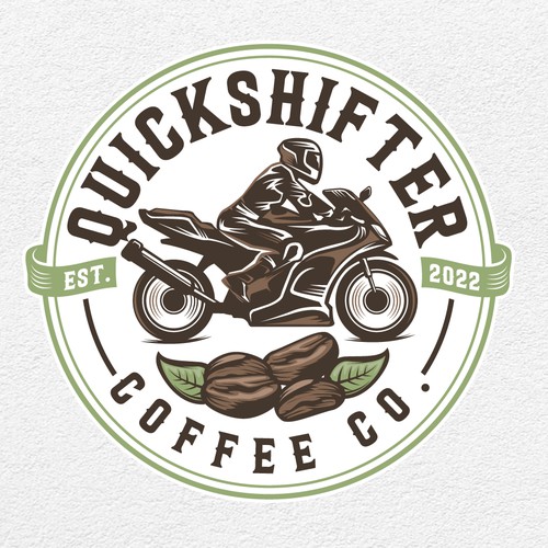 Logo concept for a coffee company