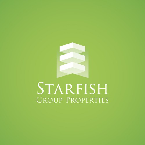 Logo Design Starfish Group Properties - green