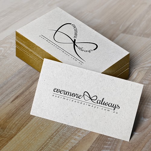 Logo and identity for Evermore & Always