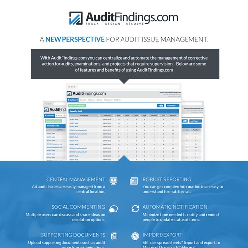 AuditFindings Mail Newsletter Design