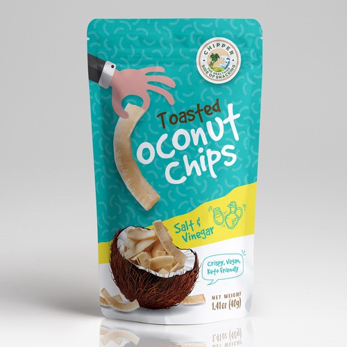 Pouch Design for Coconut Chips
