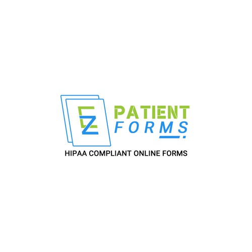 Paper logo concept for patient forms