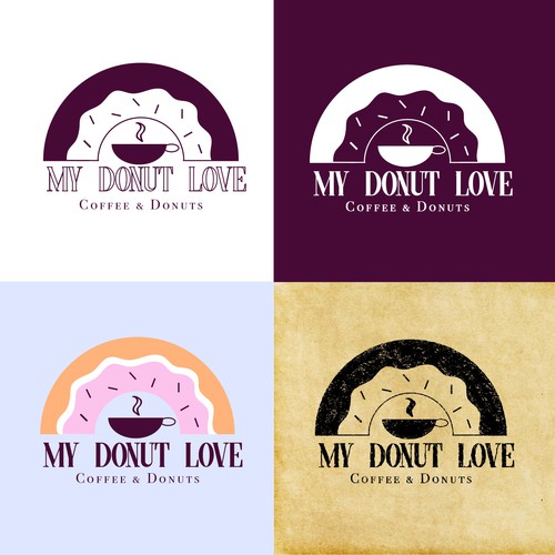 Logo design for donut shop 2