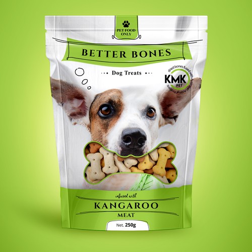 Pet treat package design