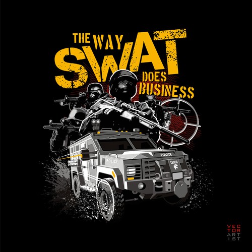 SWAT Illustration Design