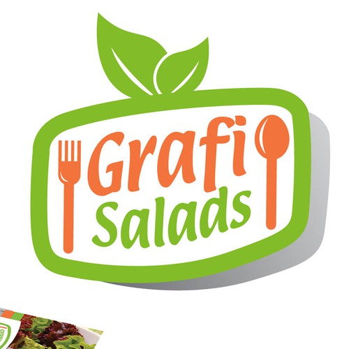 Fresh, New logo for Wholesale Salads (Grafi Salads)