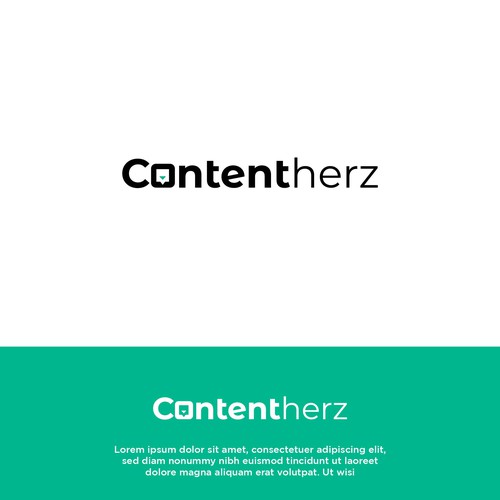 Logo Contentherz concept 4