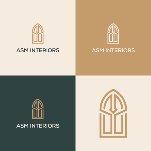 icon logo concept for ASM Interior