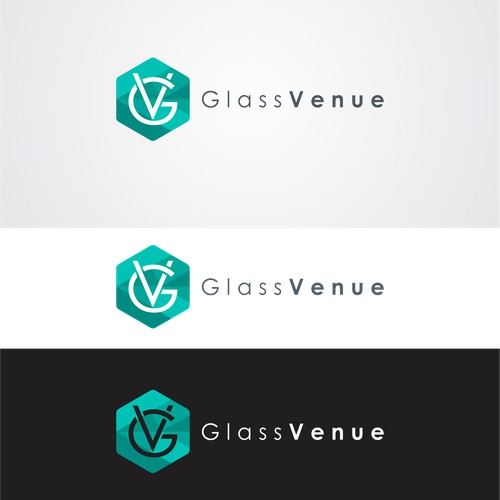 Create a stunning logo for GlassVenue