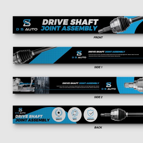 DS Auto Drive Shaft Box Design