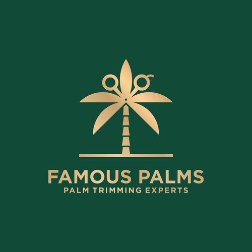 Palm Cutting Logo