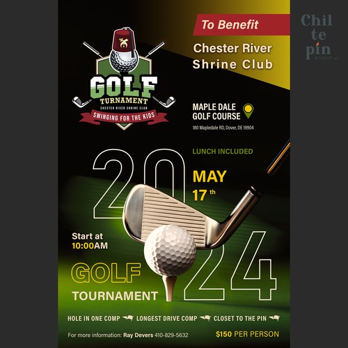 Golf Tournament Poster