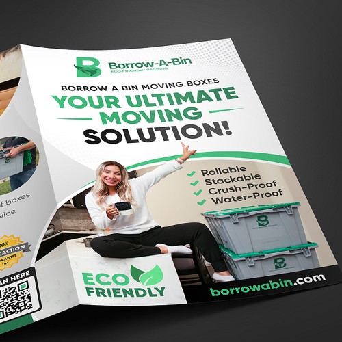 Rent Eco-Friendly Moving Boxes Flyer