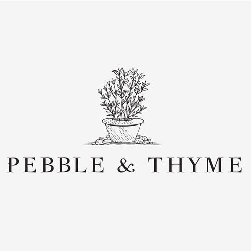 Logo Design for Pebble & Thyme