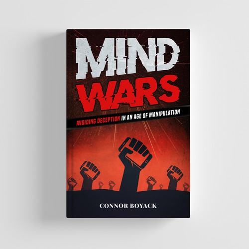 Cover design: book about propaganda, deception, and lies