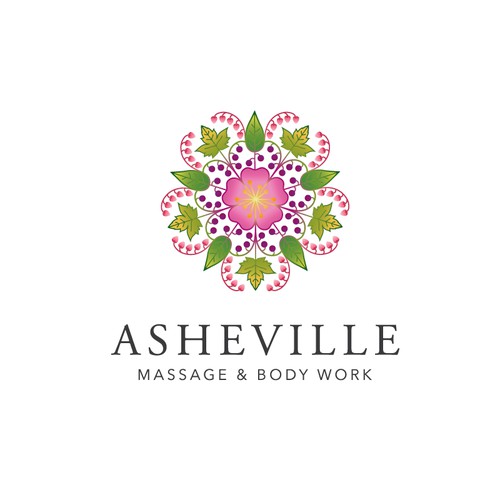 logo for a massage therapist 